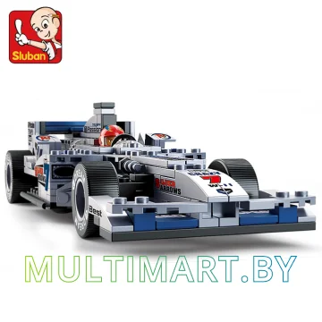 Конструктор Sluban M38-B0352 Серебряная стрела (257 деталей) картинка 9